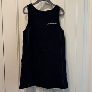 Zara Black Sleeveless Kids Dress